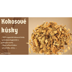 Kokosové kúsky 1liter
